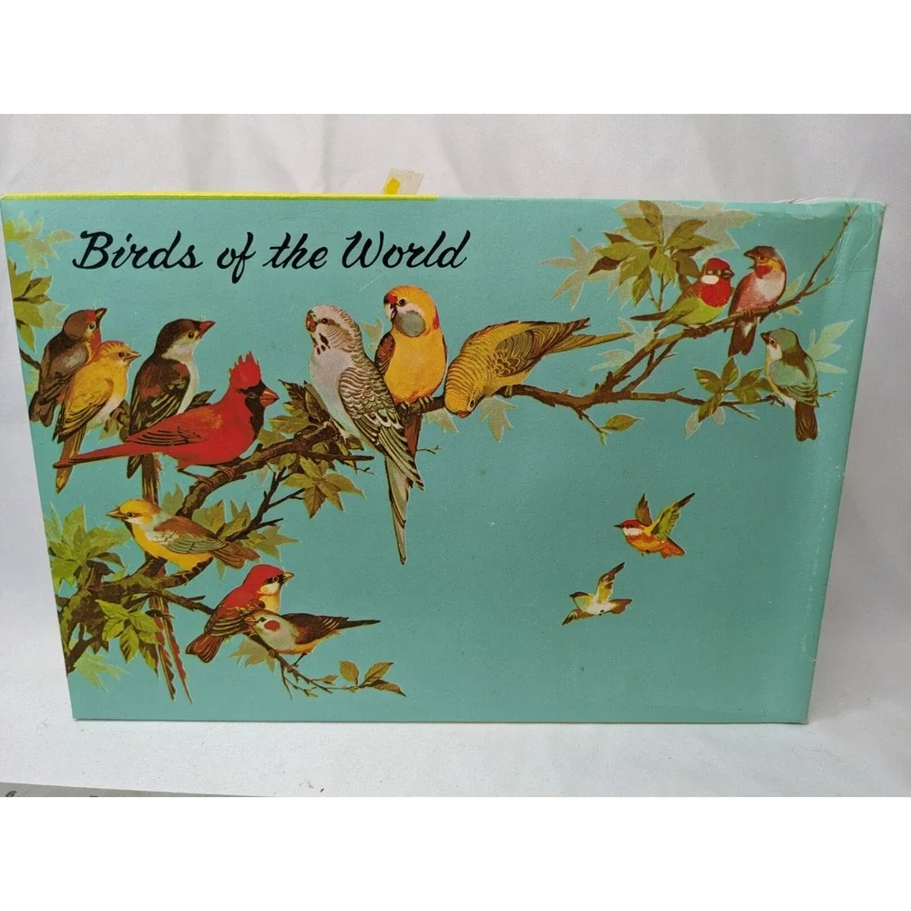 Red Bird Ornament‎ Figure Lot and Cute Box